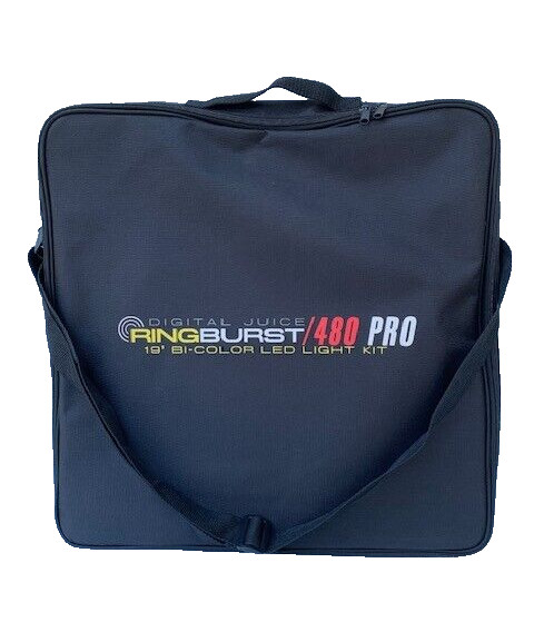 Digital Juice RingBurst 480 Pro 19" Bi-Color LED Light Kit Bag Open Box