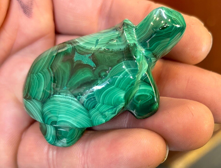 2” Malachite Turtle