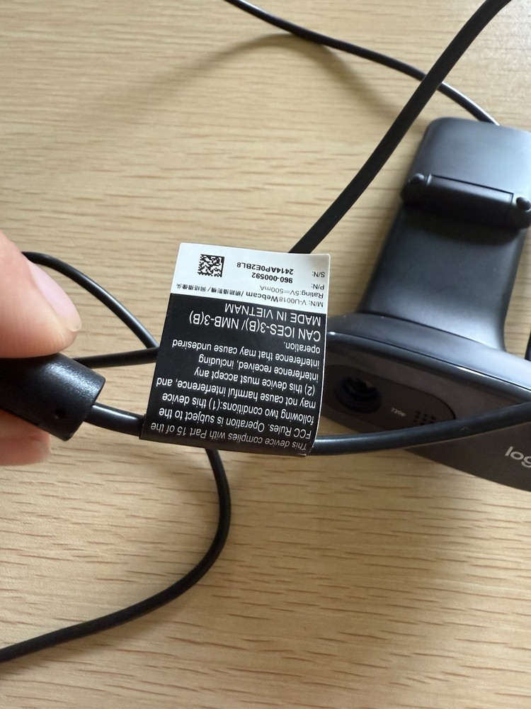 Logitech V-U0018 Webcam