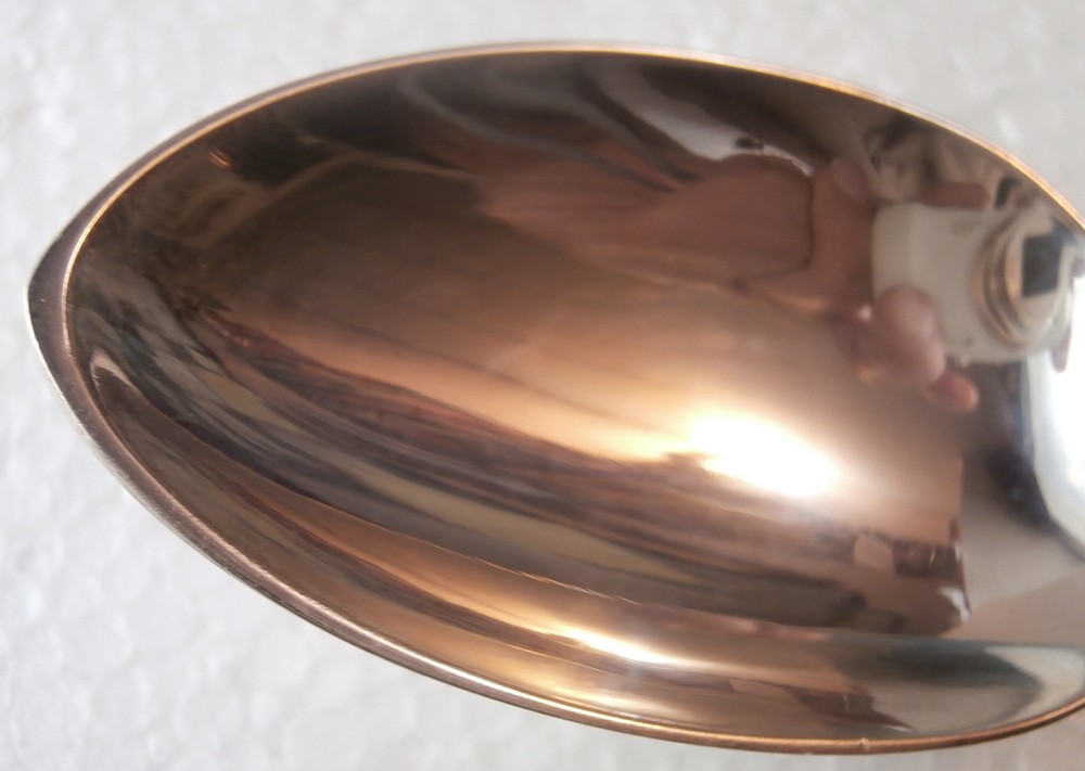 1868 Thomas Stone "Beaded / Engraved Spoon @ 5-7/8"