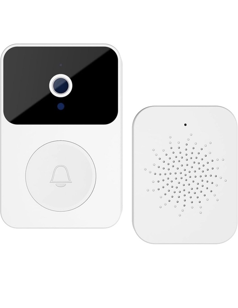 X9 - Visualizable Smart Doorbell - White Camera