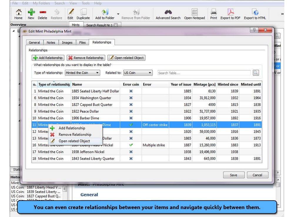 Stecotec Coin Collector Pro - Management Software for Coins / Numismatic Program