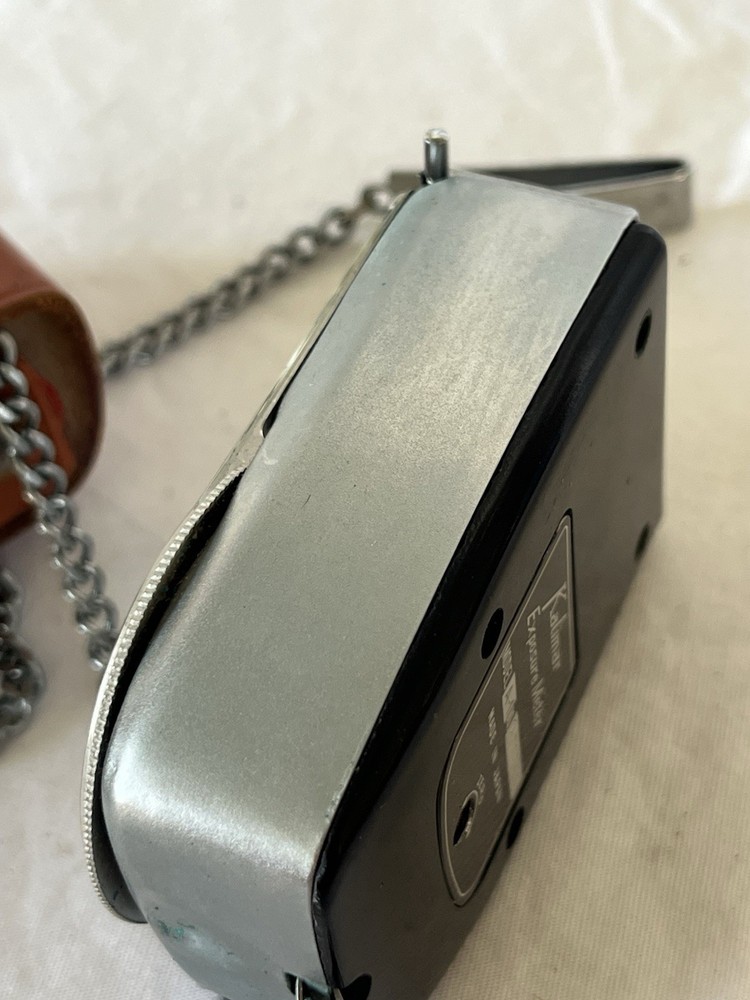 Vintage Kalimar Camera Exposure Meter Model A-1 Leather Case Model A1