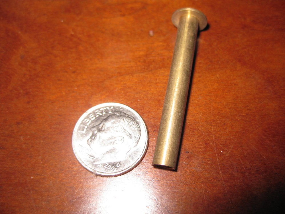 25 pcs 1.5" SOLID BRASS FEMALE CHICAGO SCREW BINDING POSTS leather, scrapbooking
