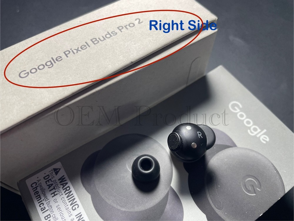 2024 Google Pixel Buds Pro 2 Replacement Right Side Hazel (R)--