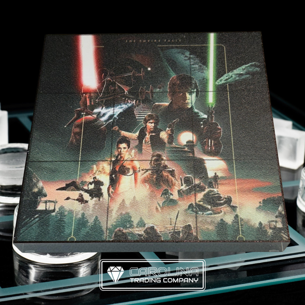 Star Wars Chrome Tic Tac Toe Set