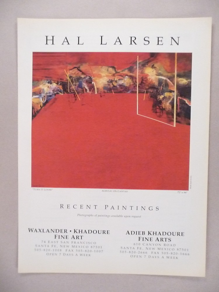 Hal Larsen MAGAZINE AD - 1996