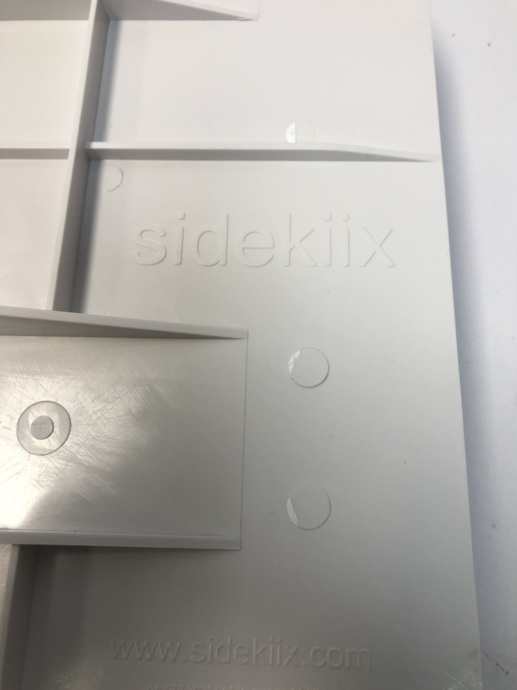 SideKiix White Bedside Shelf for Bunk Beds & Bed Frames