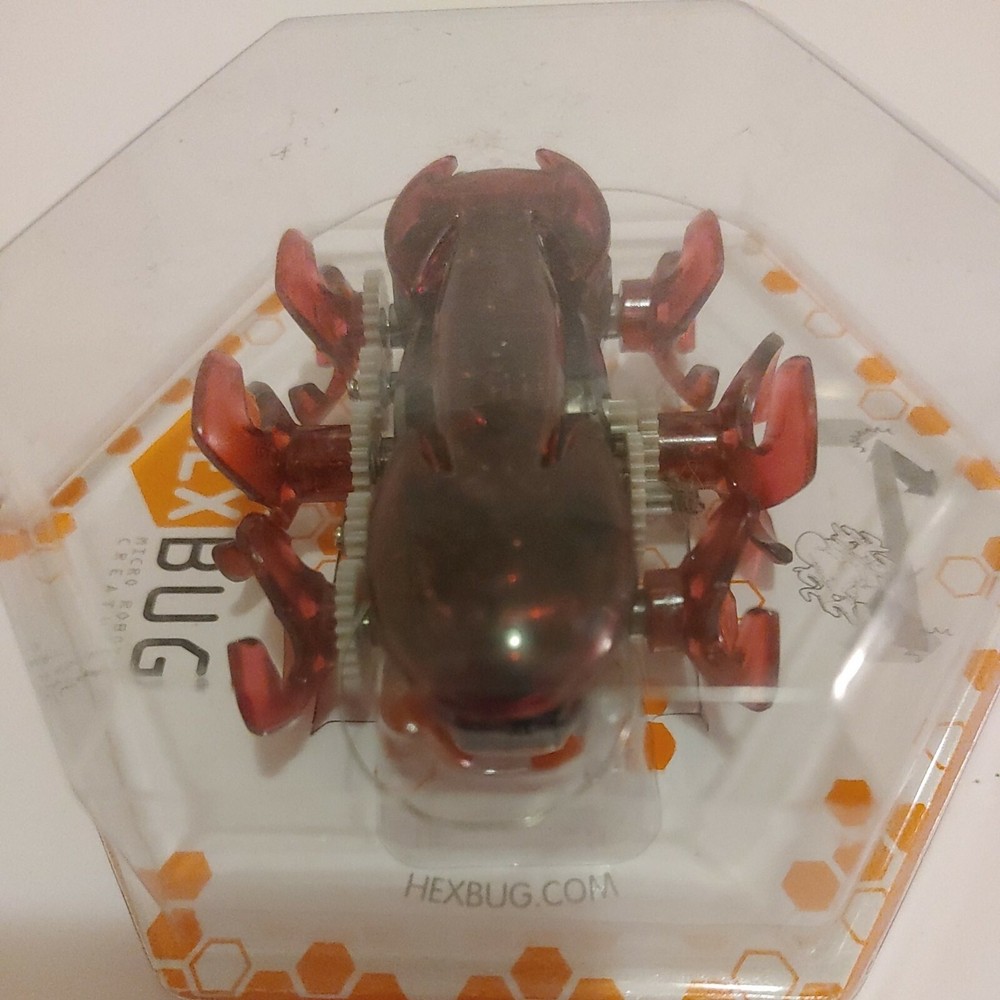 Hex bug Ant Micro Robotic Creature Red 3 inch see details