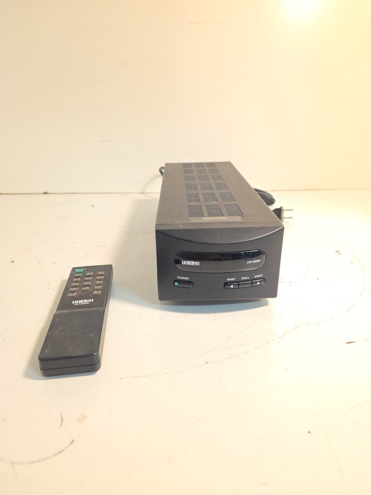 Vintage uniden UST 300 Actuator Controller with Remote Satellite Dish Controller