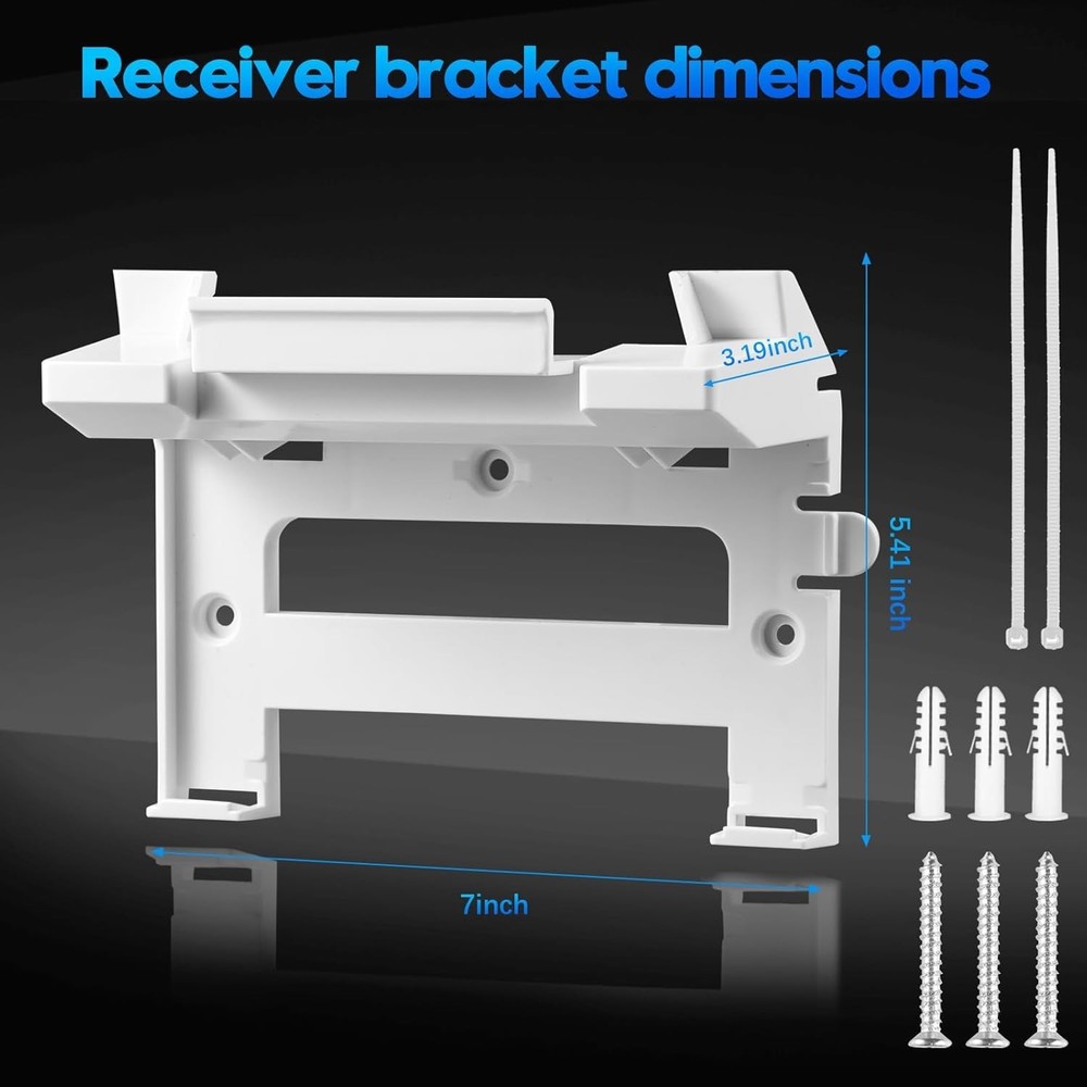 Space-Saving Starlink Gen 3 Wall Bracket - Easy Installation & Durability
