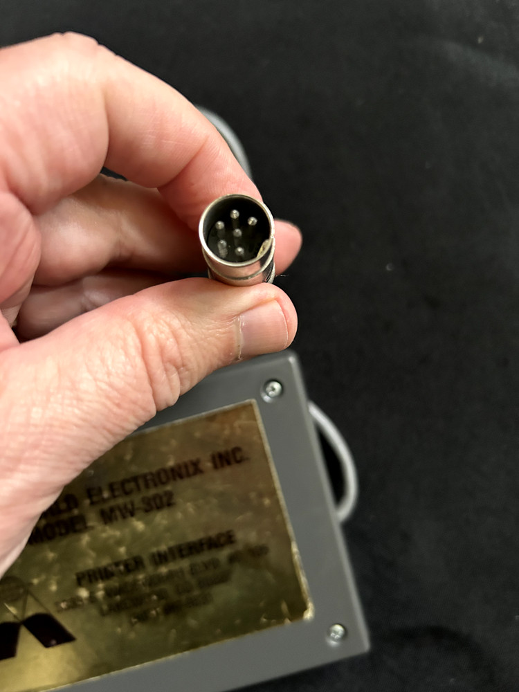 Commodore 64 Parallel Printer Interface Micro World Electronix MW-302 untested