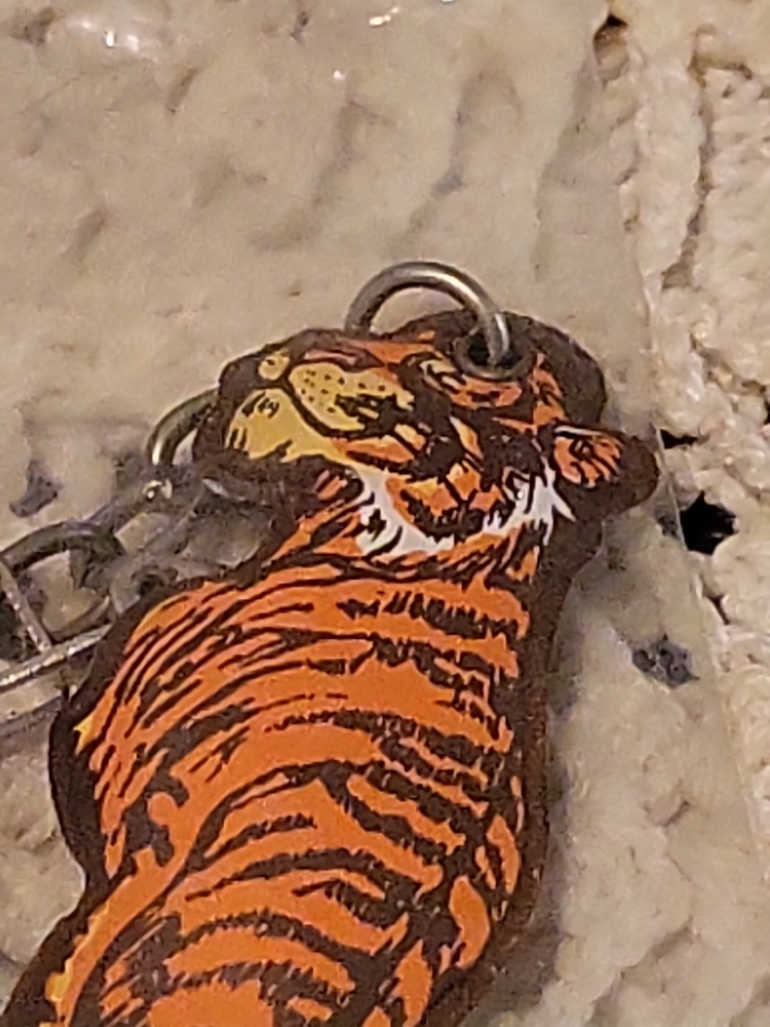Vtg Esso Exxon Tiger in your Tank Keychains Advertising Sealed New Old Stock