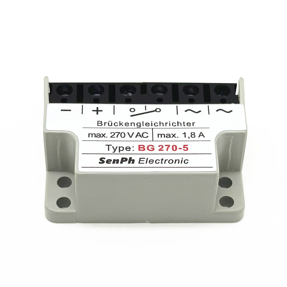 SENPH Brückengleichrichter Type: BG 270-5 270VAC 1,8A Full-Wave rectifier module