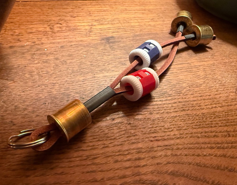 Upland Game Flush Bird Counters Brass Shell / Leather