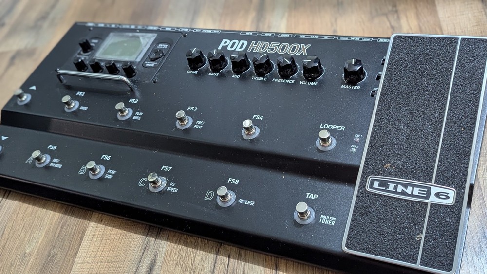 Line 6 POD HD500X Digital Multi-Effects Processor Looper w/ Original Box
