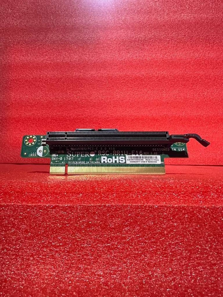 supermircro RSC-RR1U-E16 1U PCI-E X 16 RISER CARD