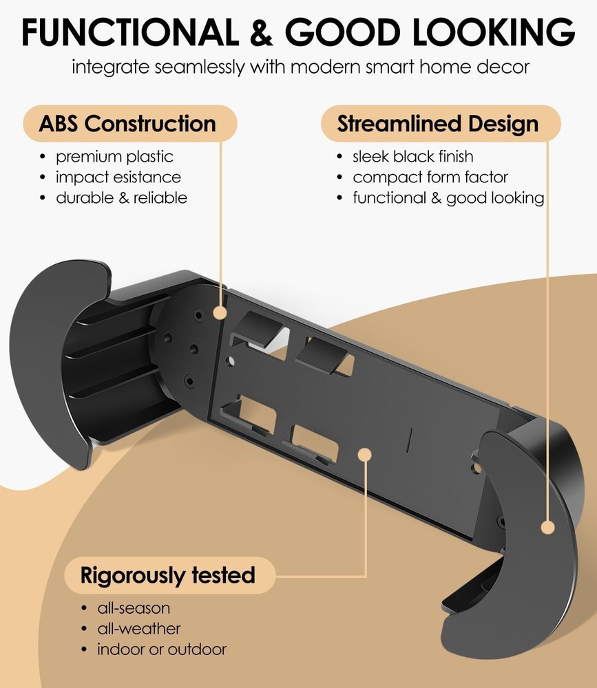 Ethernet Cable Caddy Holder Mounting Kit Cable Management Bracket for StarLink