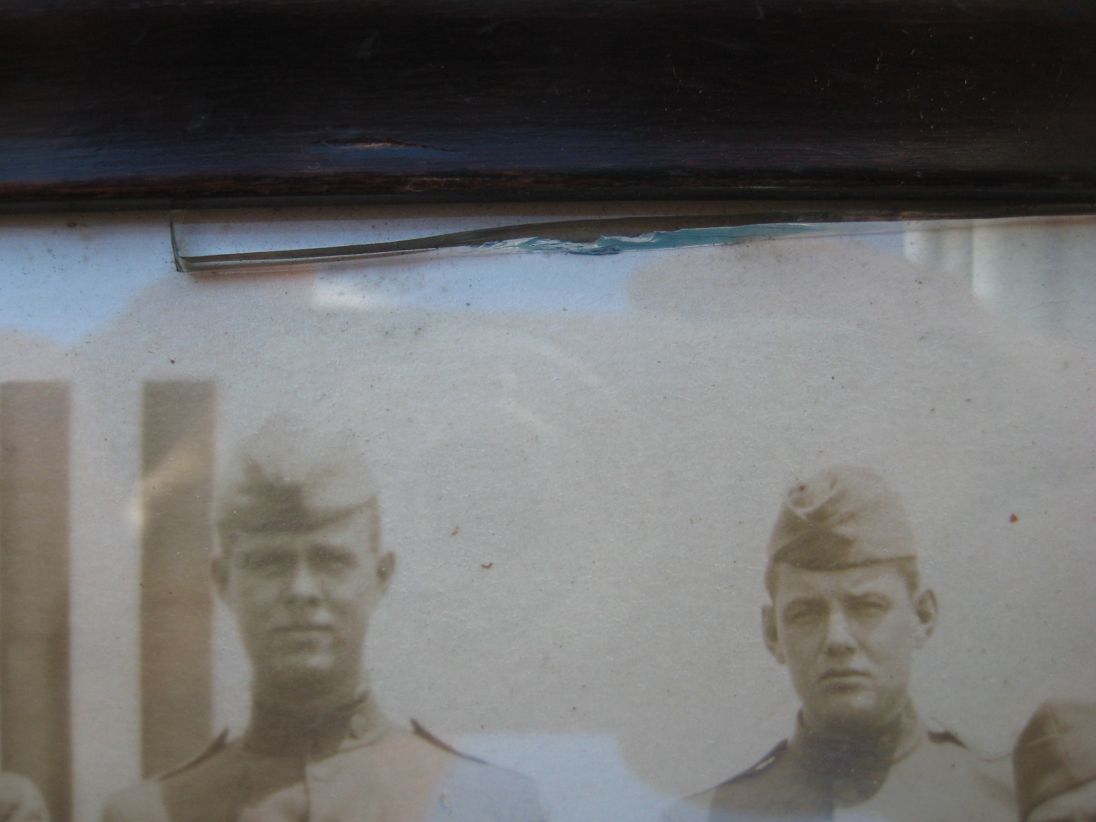 WWI 370th Aero Squadron Yardlong Back From France Named Pilot w/ Jack Russell