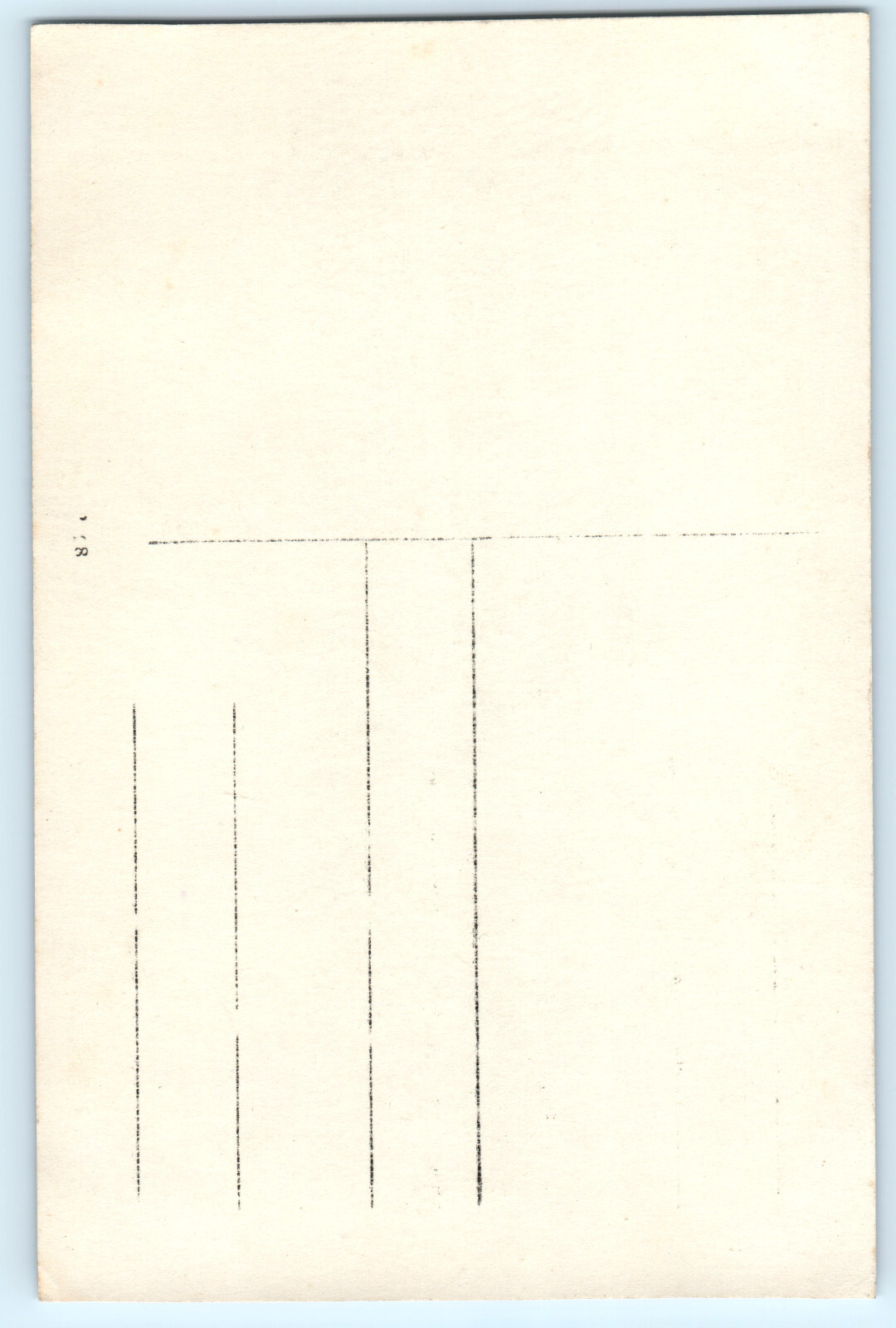 WWI German Soldier Battlefield Rubble Real Photo Postcard RPPC