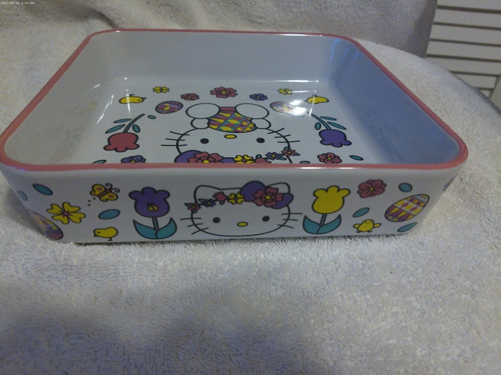 Hello Kitty Easter Butterfly Rectangular Baker & Square Baker New