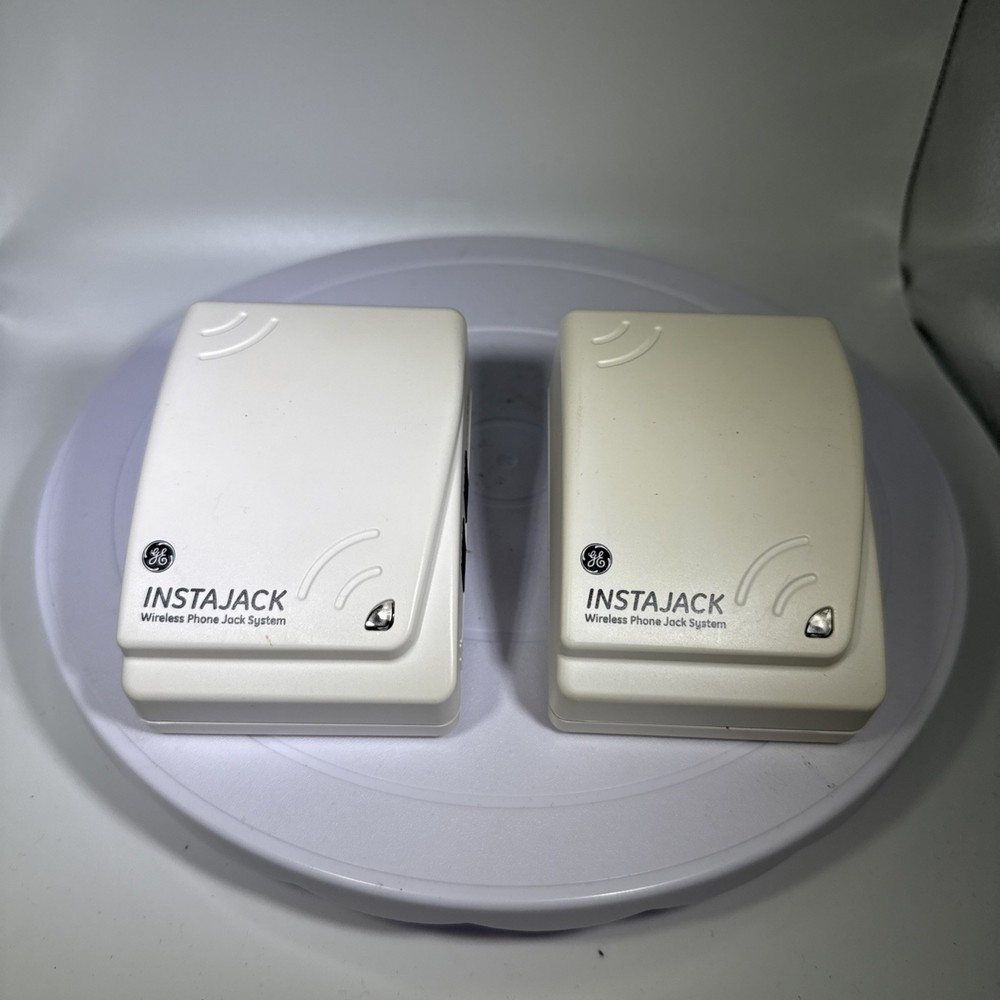GE Instajack Base and Extension Unit 86597 Wireless Phone Jack System