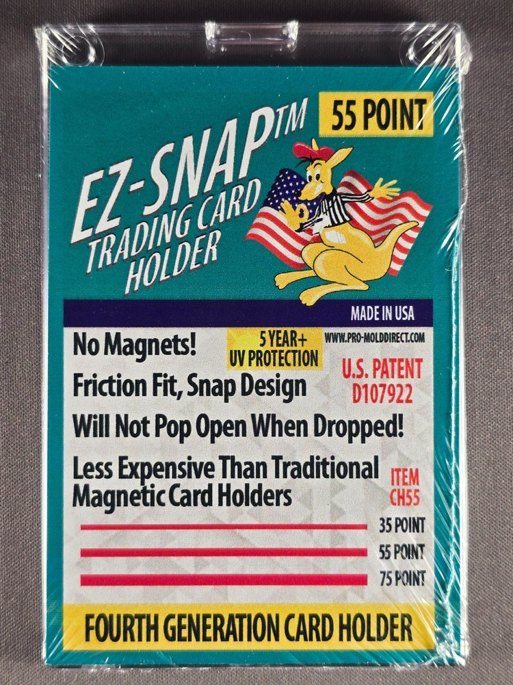 10X Pro Mold 55 Pt. 4th Gen EZ-SNAP Card Holders No Magnets - USA