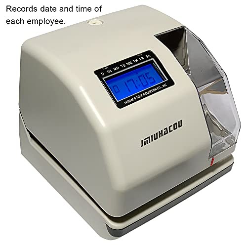 T4U Digital Time Stamp,Electronic Time Clock and Document Stamp,Multifunction
