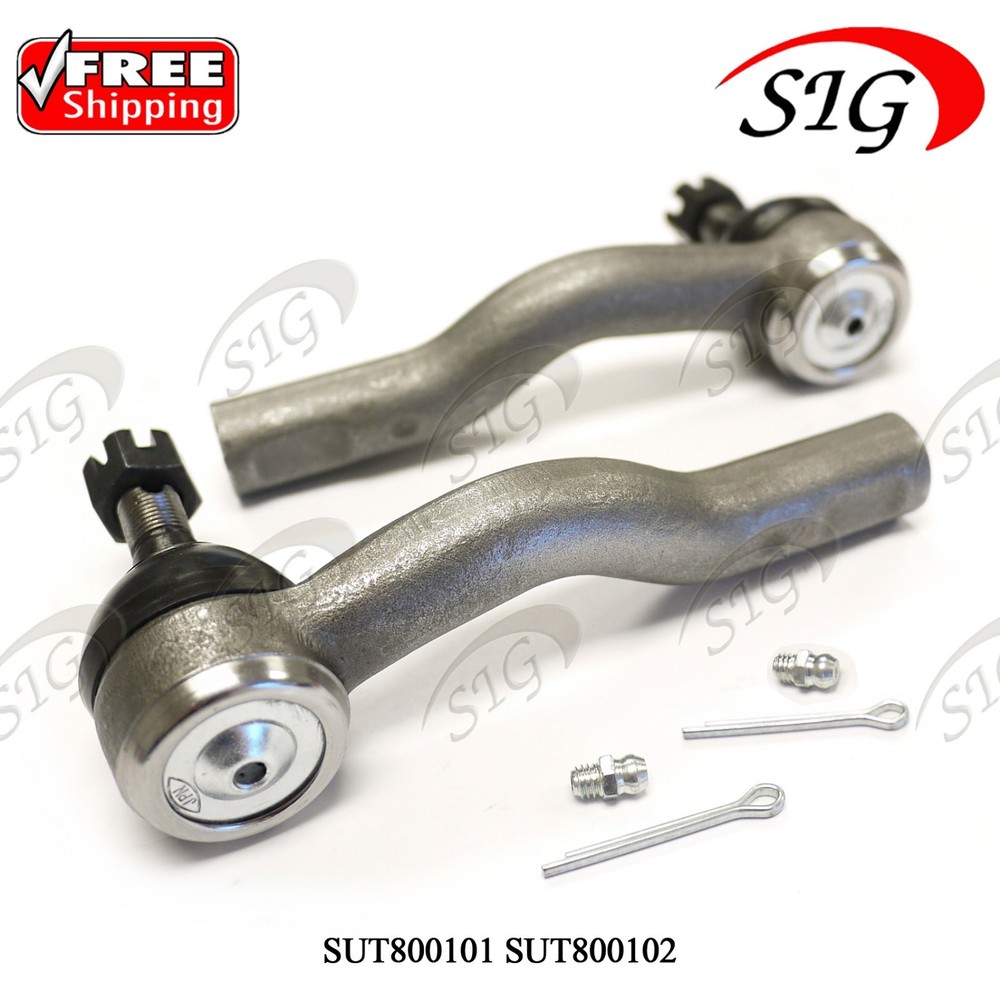 Left & Right Outer Tie Rod Ends for Ford Fusion 2006-2009 2Pc