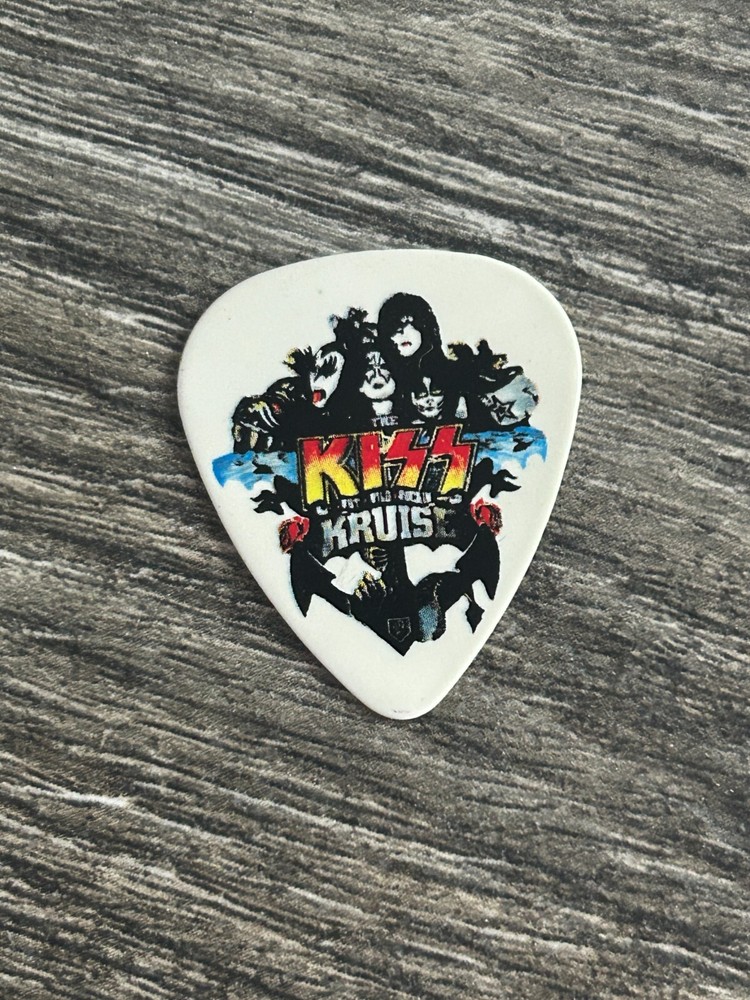 KISS Guitar Pick Kiss Kruise I Tommy Thayer Signature 2011 Plectrum Vintage Kiss