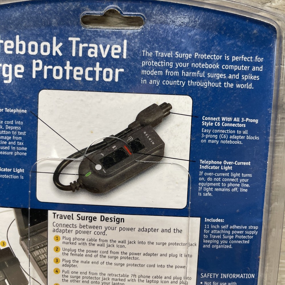 Belkin Notebook Travel Surge Protector