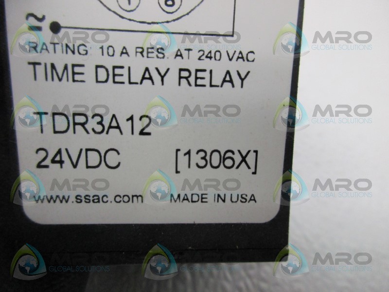 ABB TDR3A12 TIMER DELAY RELAY NSMP