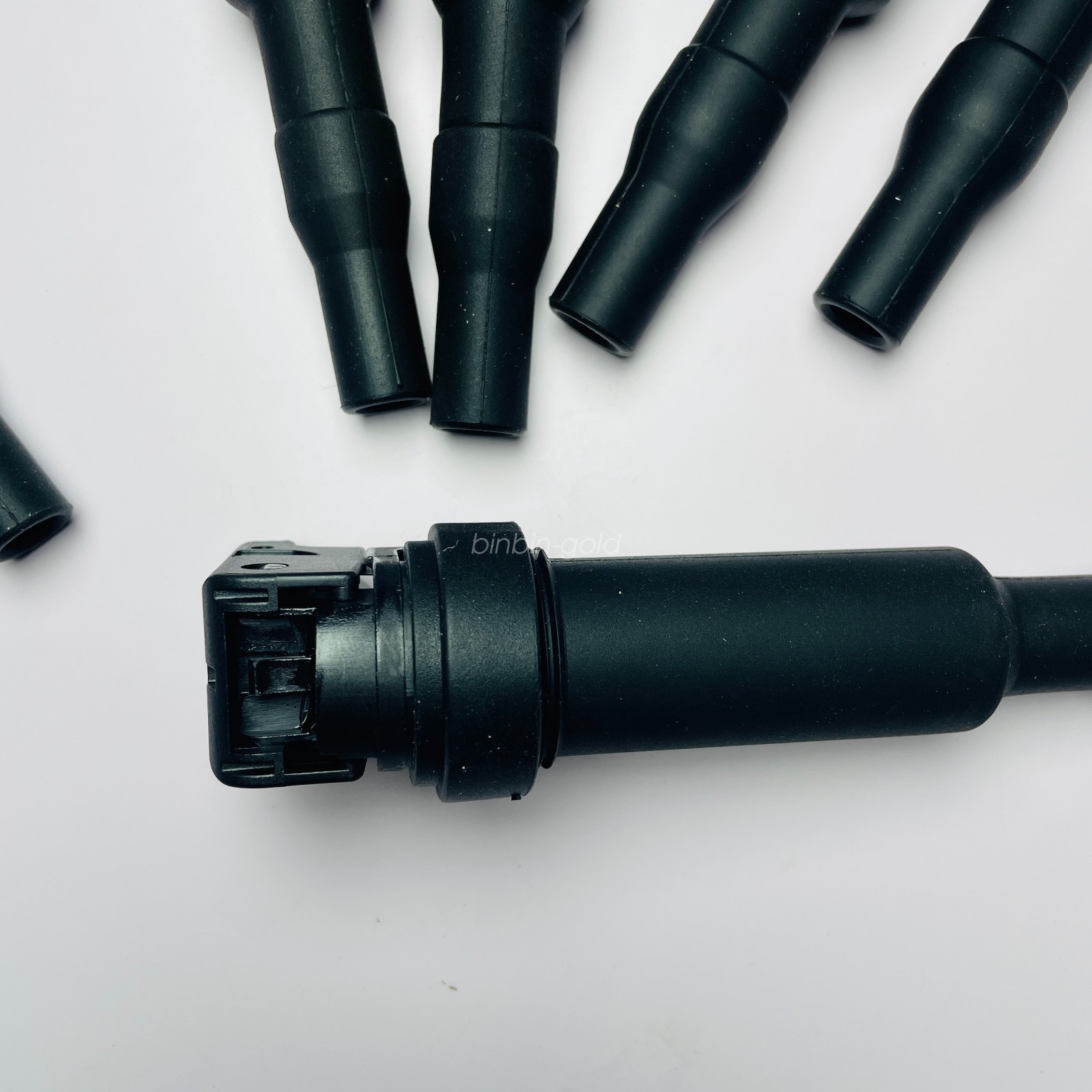 6x OEM BOSCH Ignition Coil Set W/ Connector Boot For BMW 5 6 7 x5 x6 0221504470