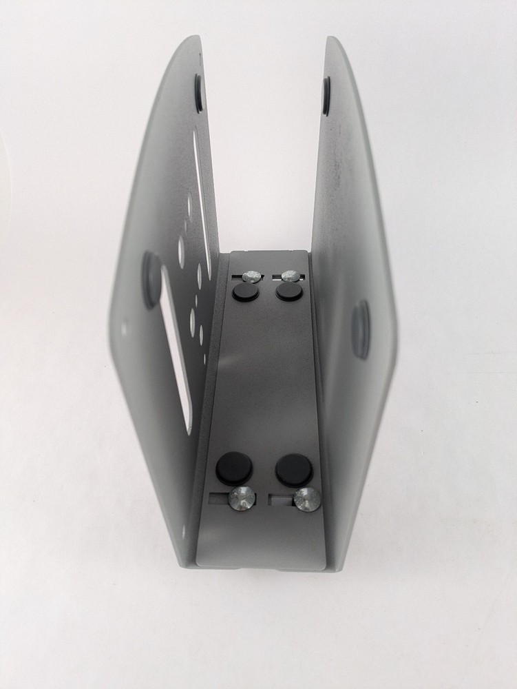 Track Mount Thin CPU Computer Holder - Fits Standard Equipment Device Rail