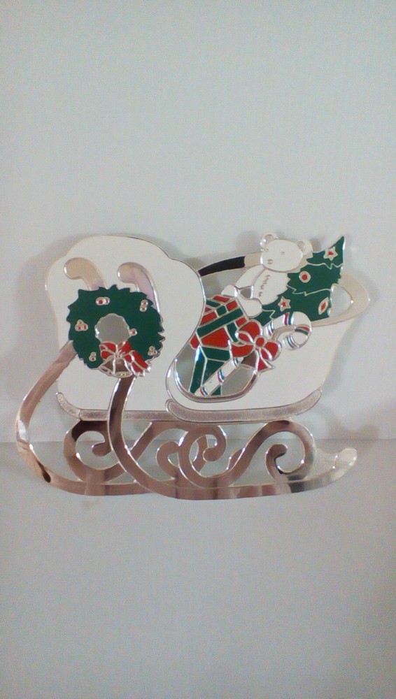 Wm. A. Rogers HOLIDAY SLEIGH TRIVET