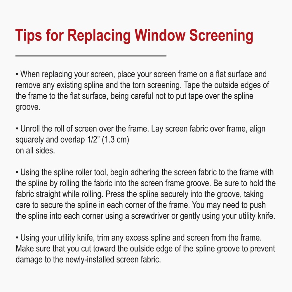 Window Screen Frame Kit - 5/16"x3/4" BRONZE frame 36"x36" DIY