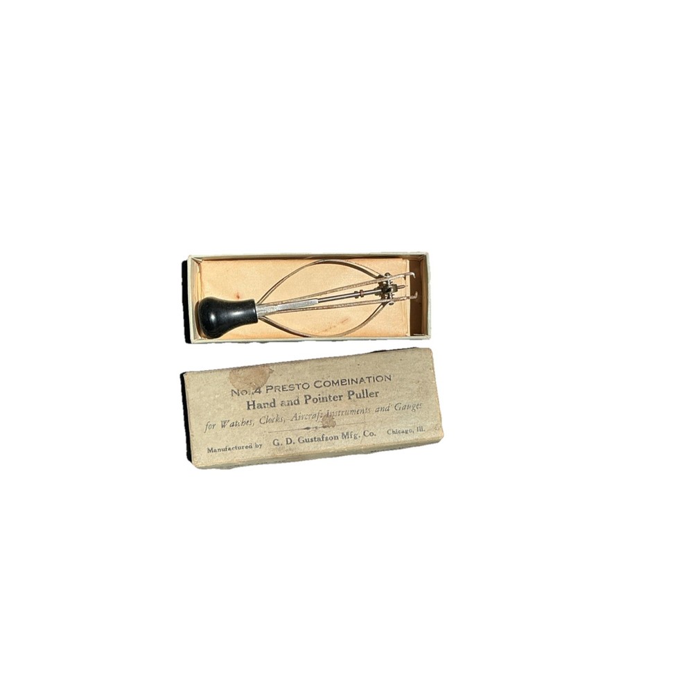 Presto No. 4 Presto Combination Hand and Pointer Puller Watch Tool MPN No. 4