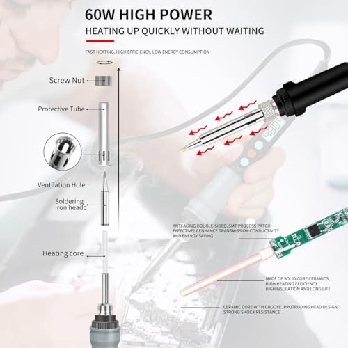 3D Printer – Finishing & Smoothing Tool with Temp Control Display Smoothing Kit