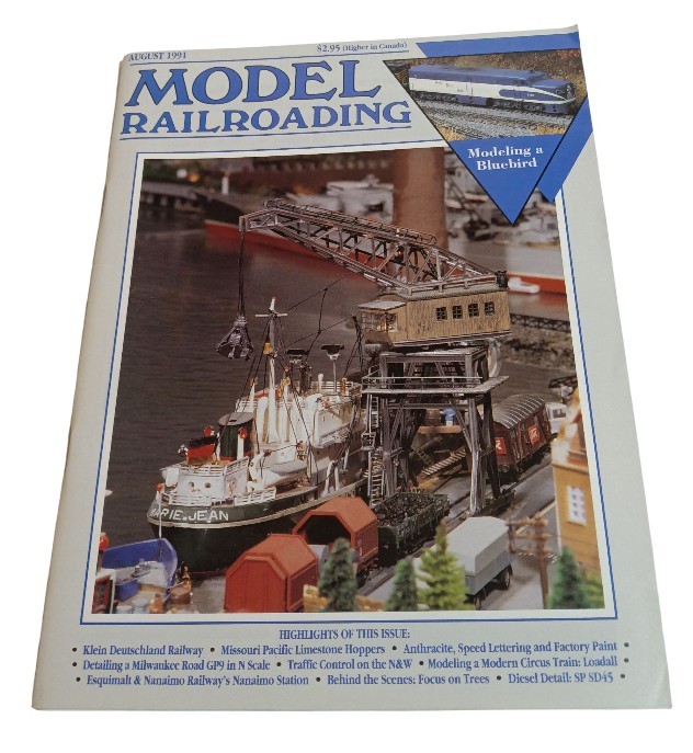 Model Railroading Magazine (August, 1991)