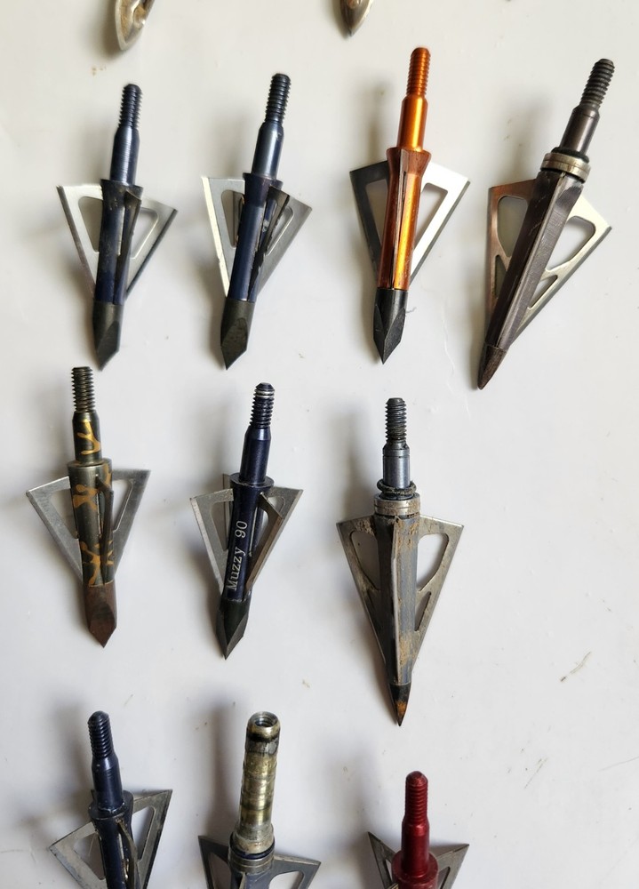 Mixed Broadhead Lot Muzzy & others