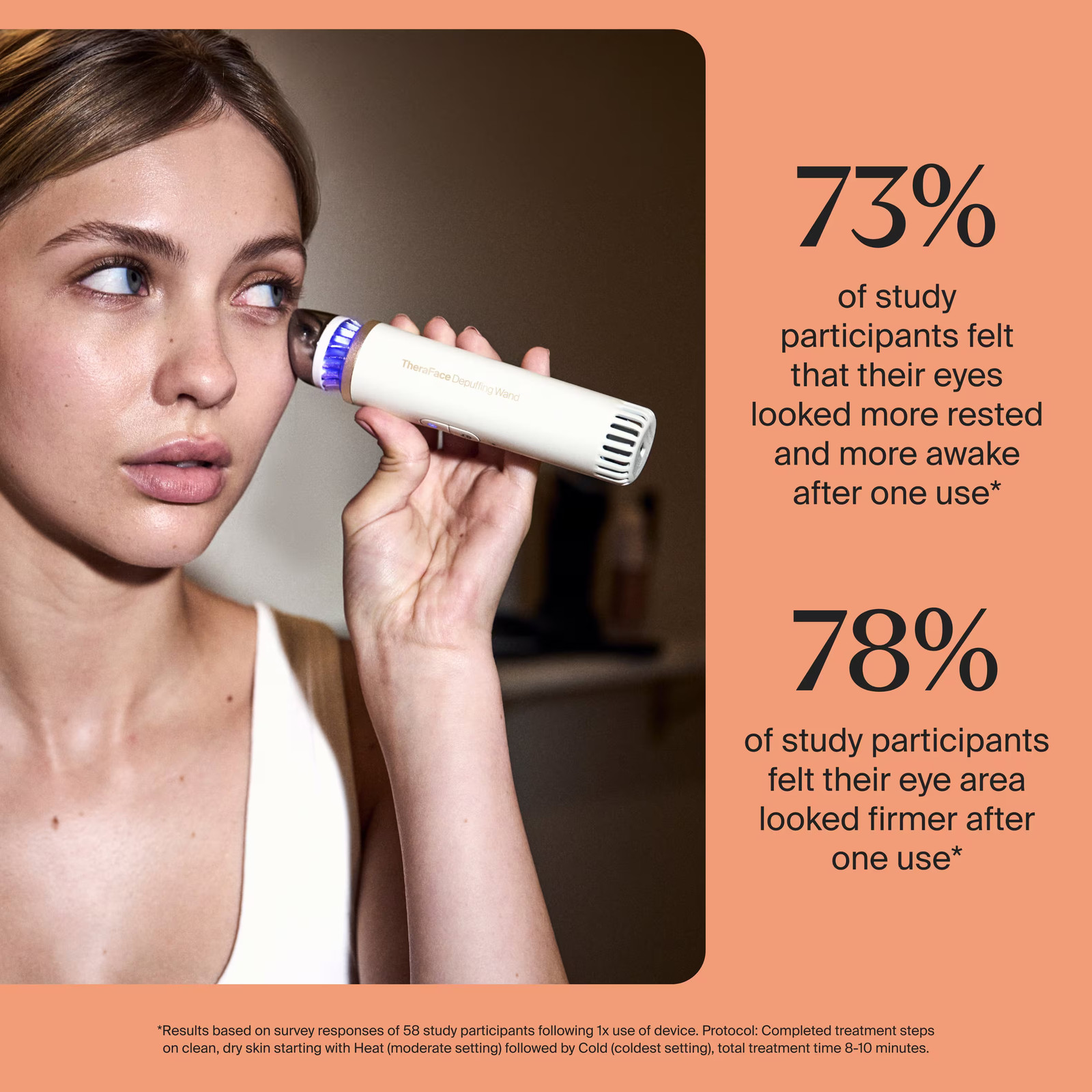 Therabody - TheraFace Depuffing Wand - White