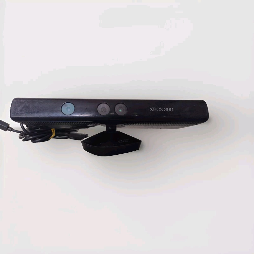 Genuine Microsoft XBOX 360 Kinect Sensor Bar Model 1473 Black UNTESTED