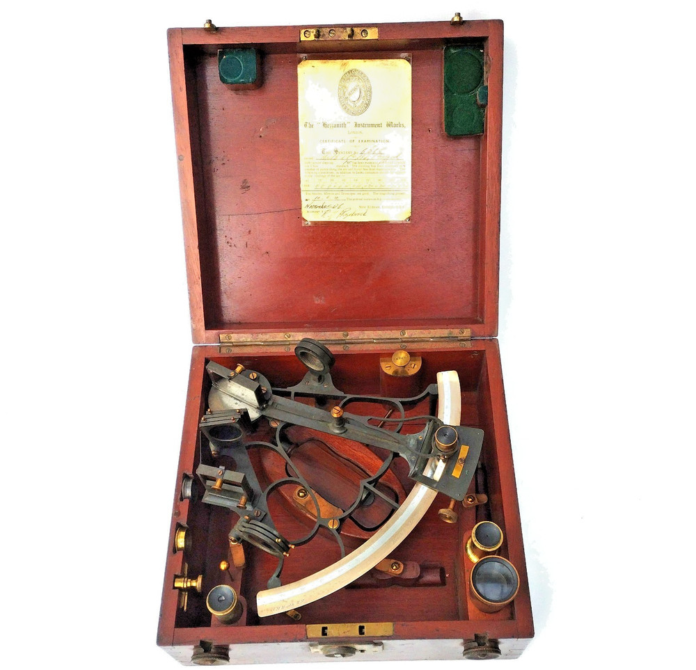 'Bell' pattern frame sextant by Heath & Co, (No 1) sextant.