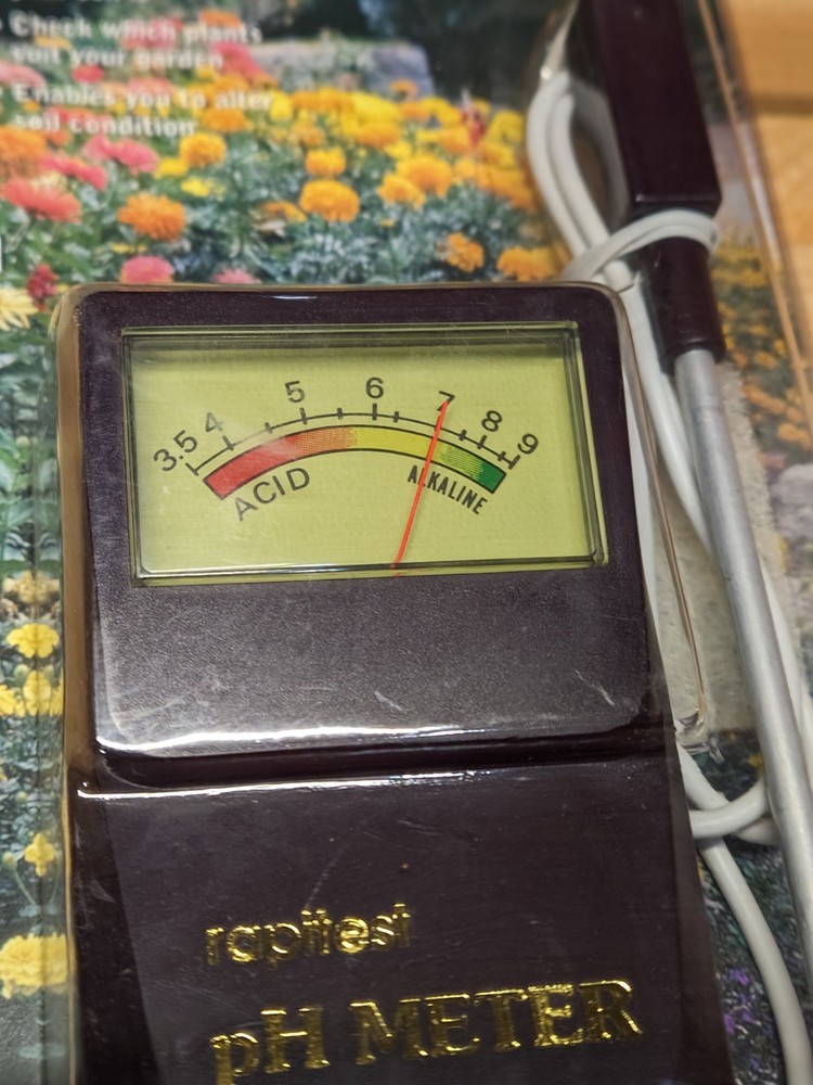 Rapitest pH Meter Acid Alkaline Soil Tester