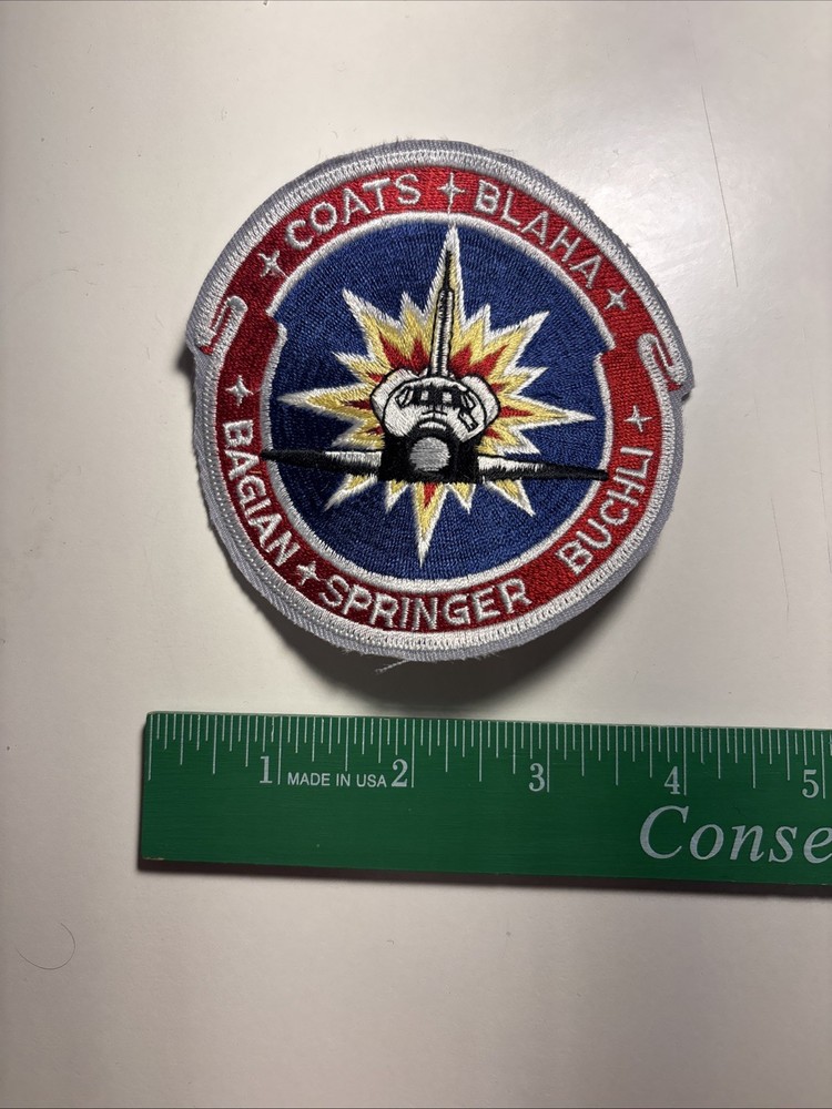 Coats Blaha Batían Springer Buchli Shuttle Embroidered Patch