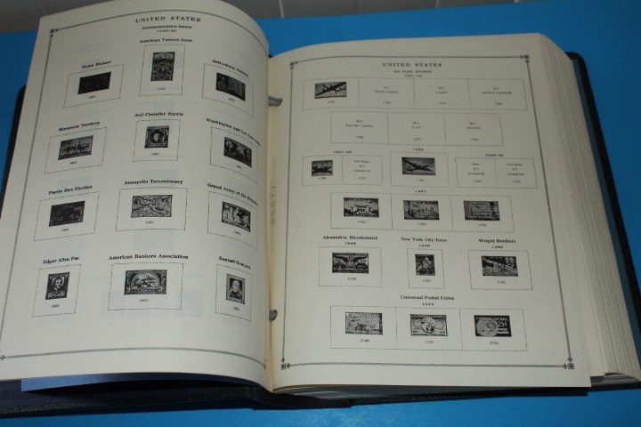 Scott International Blue Stamp Album 1940-1949 Pt 2A/2B Dustcover BlueLakeStamps