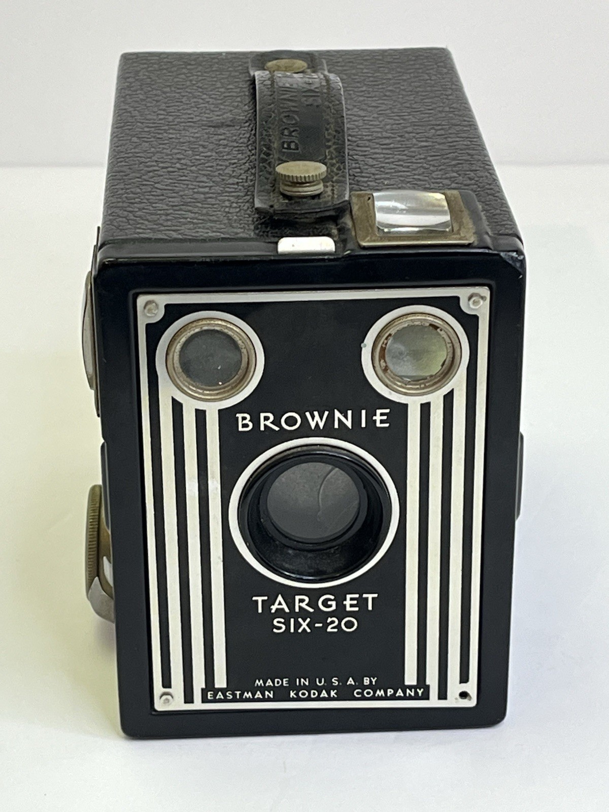 Eastman Kodak Brownie Target Six-20 Box Camera Working Shutter - UNTESTED