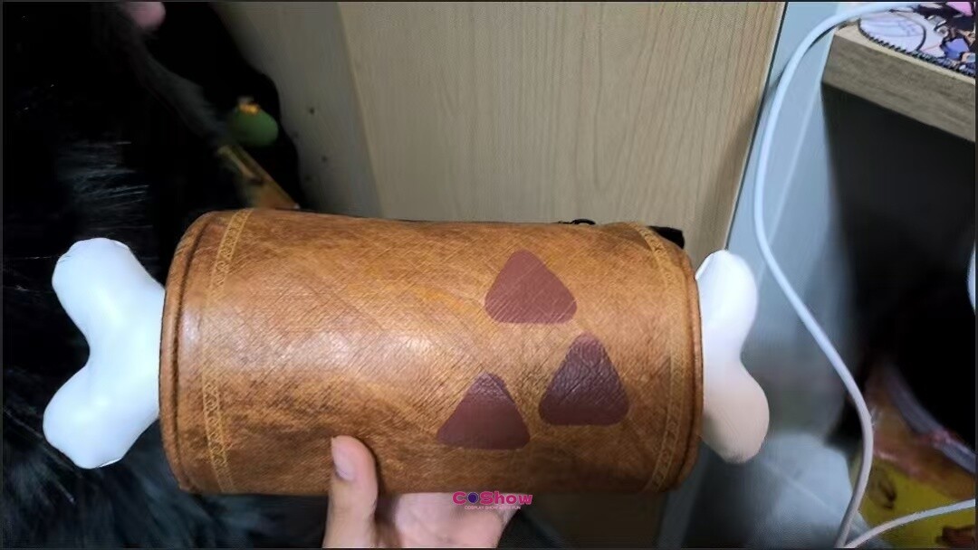 Game MONSTER HUNTER RISE: SUNBREAK Roasted Meat Shoulder Bag Messenger Bag Prop