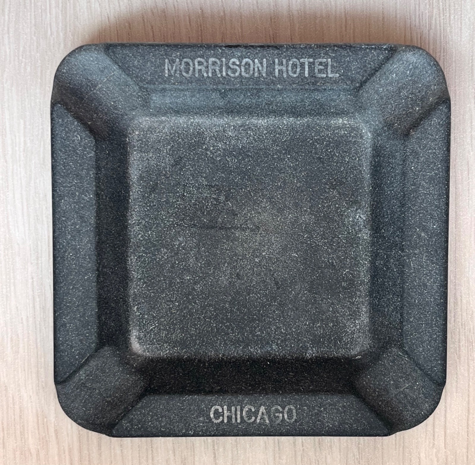 Morrison Hotel Bakelite Ashtray Chicago, Illinois Vintage