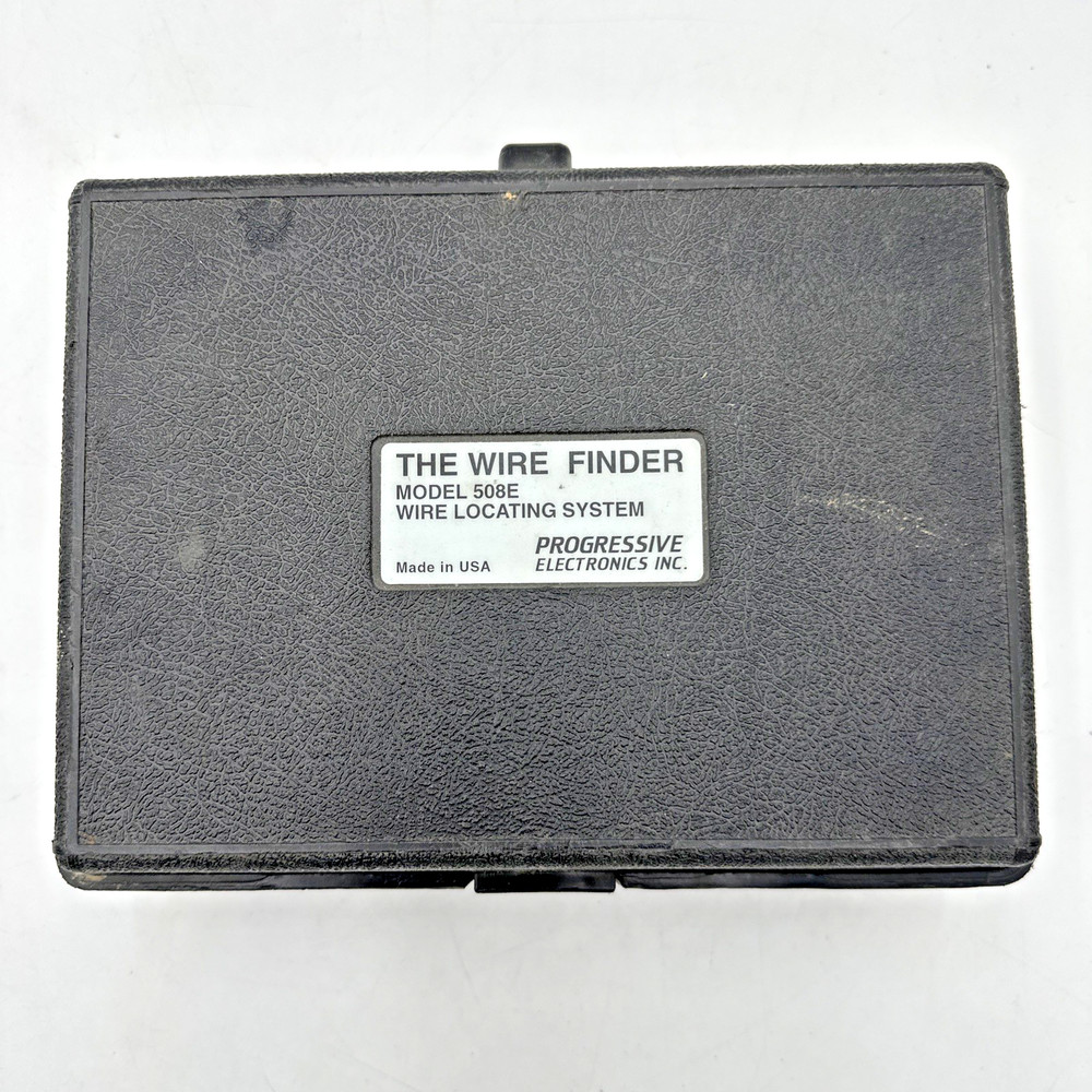 Progressive Electronics Wire Finder Model 508E Wire Locating System - Tested